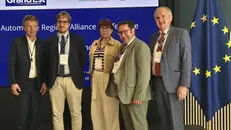 L'assessore Guido Guidesi a Strasburgo