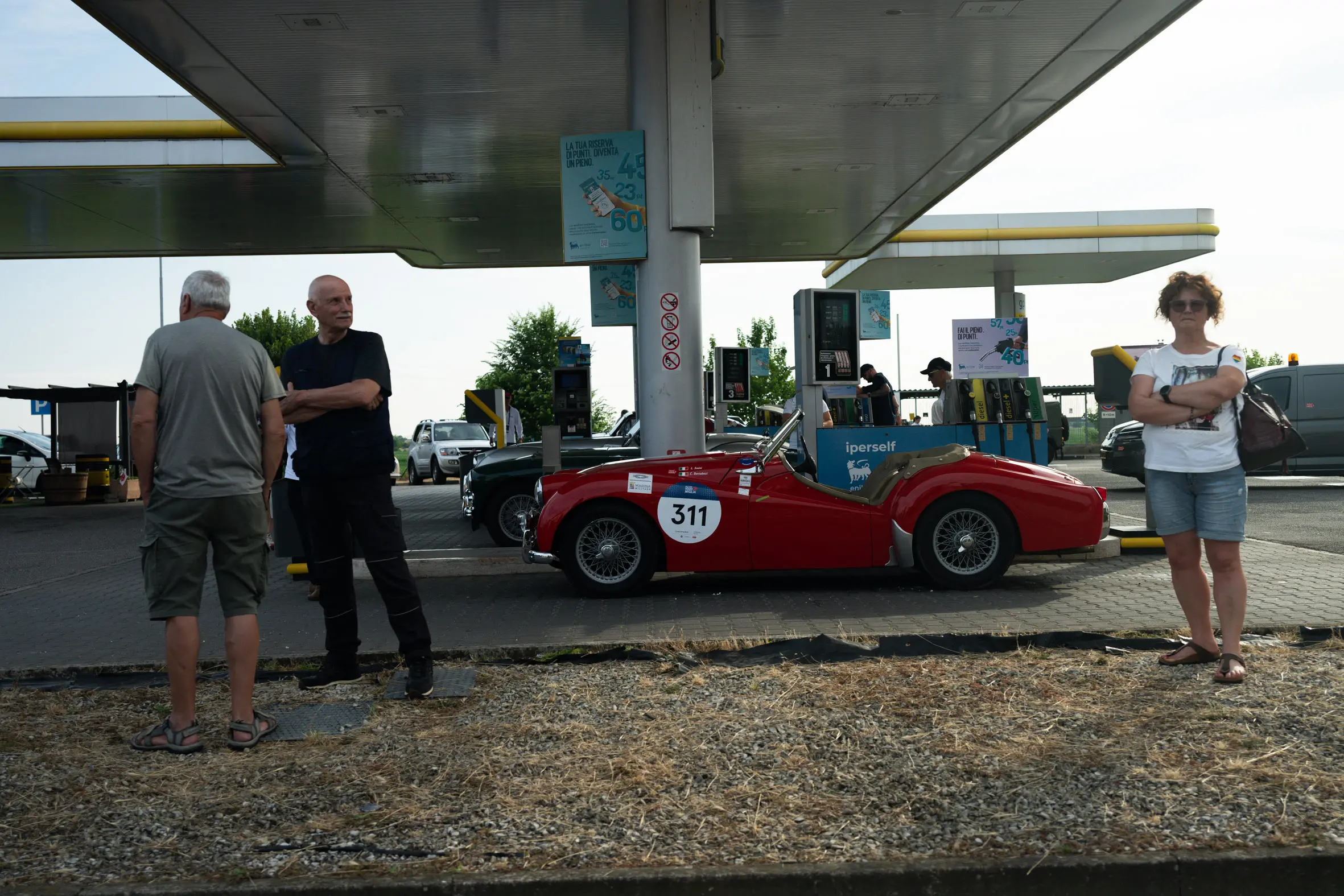 Mille Miglia 2025, il passaggio da Bovolone