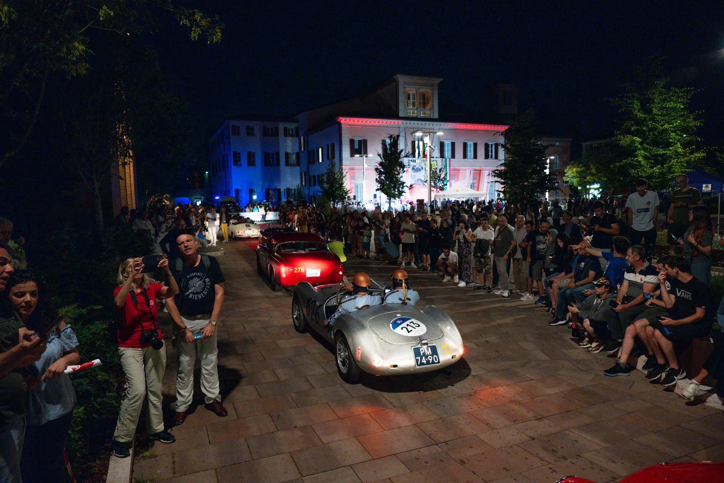Mille Miglia 2025, l'arrivo San Lazzaro di Savena